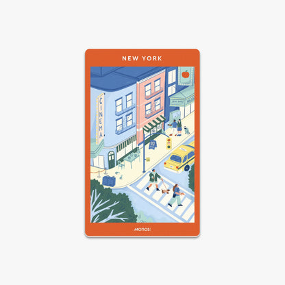 New York Destination Stickers