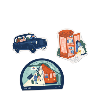 London Destination Stickers